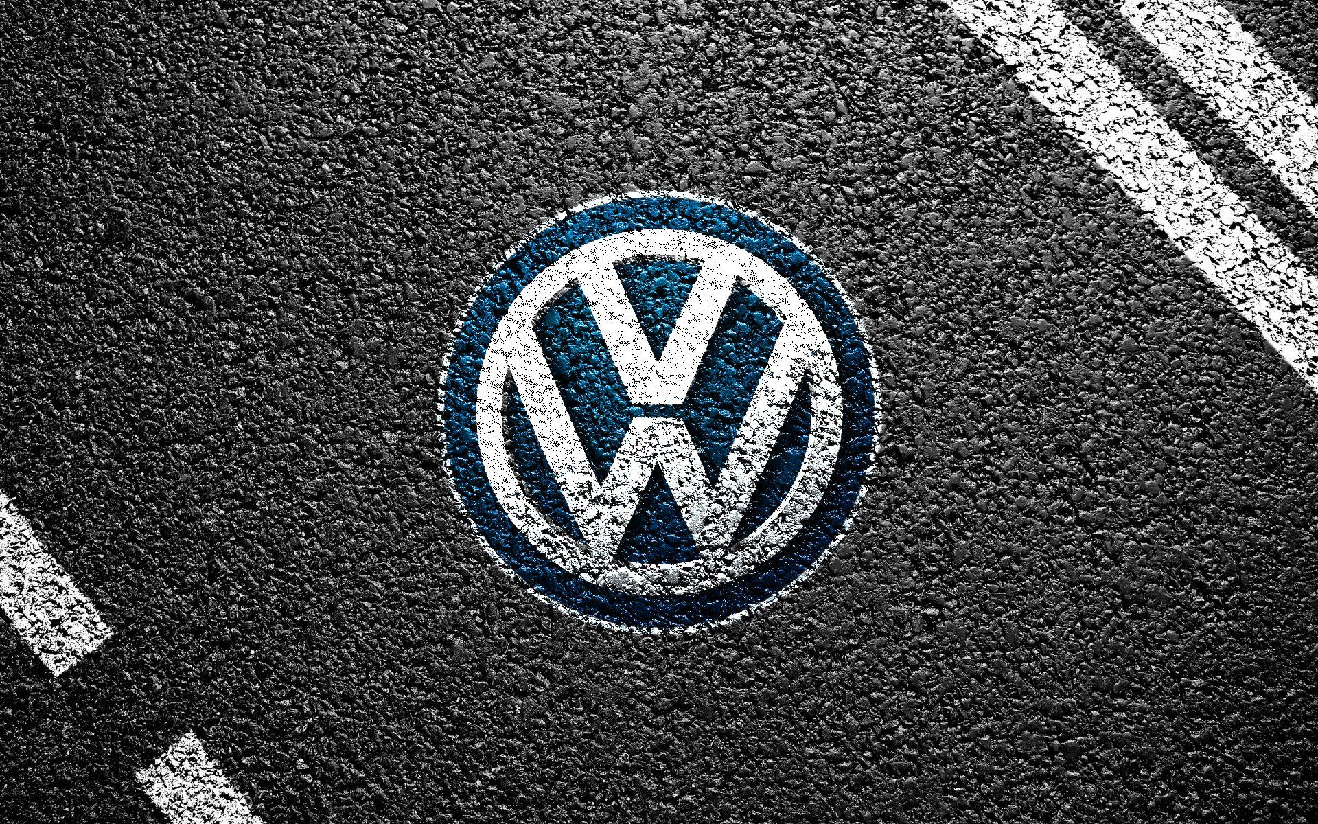 VW Volkswagen Logo Wallpaper Free Wallpaper. LogoMania