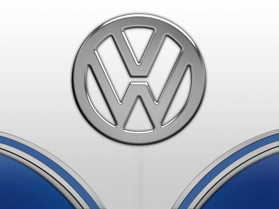 Yellow Color Wallpaper: VW das auto Volkswagen logo image volkswagen