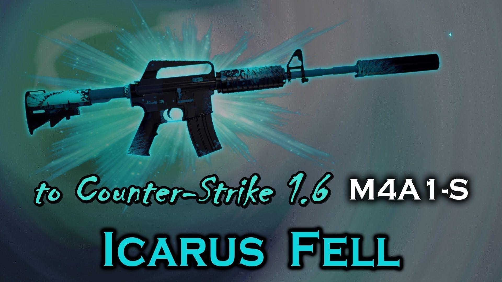 M4A1 S Icarus Fell HD To Counter Strike 1.6