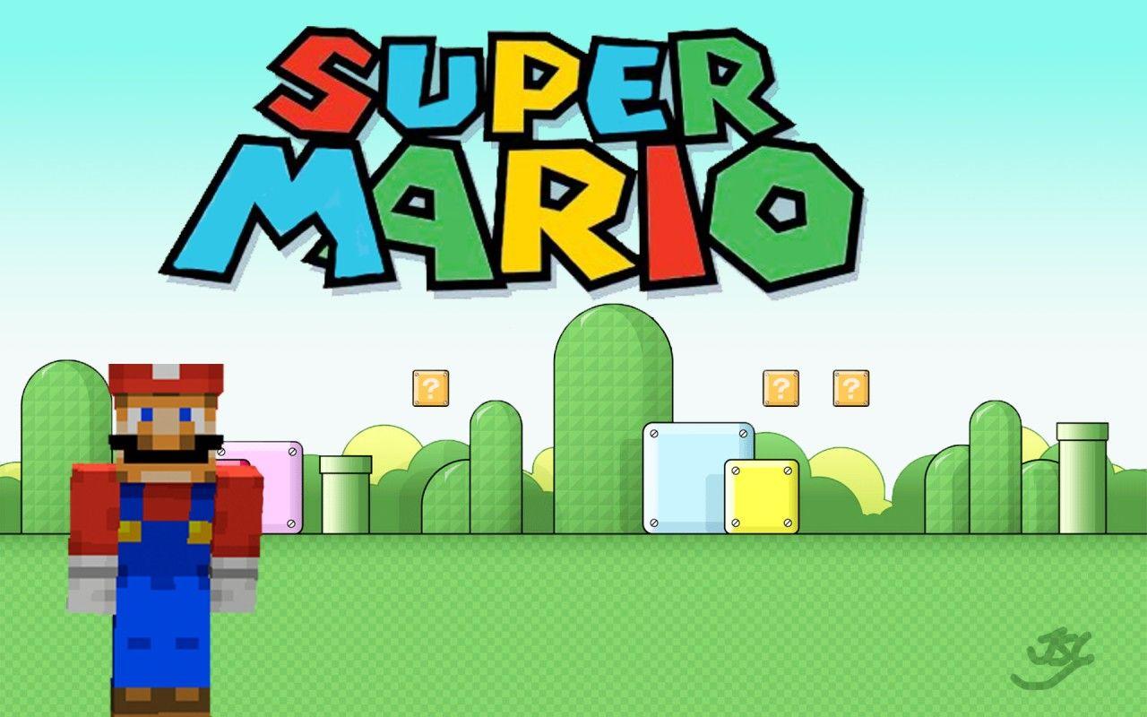 Mario Background Minecraft Project