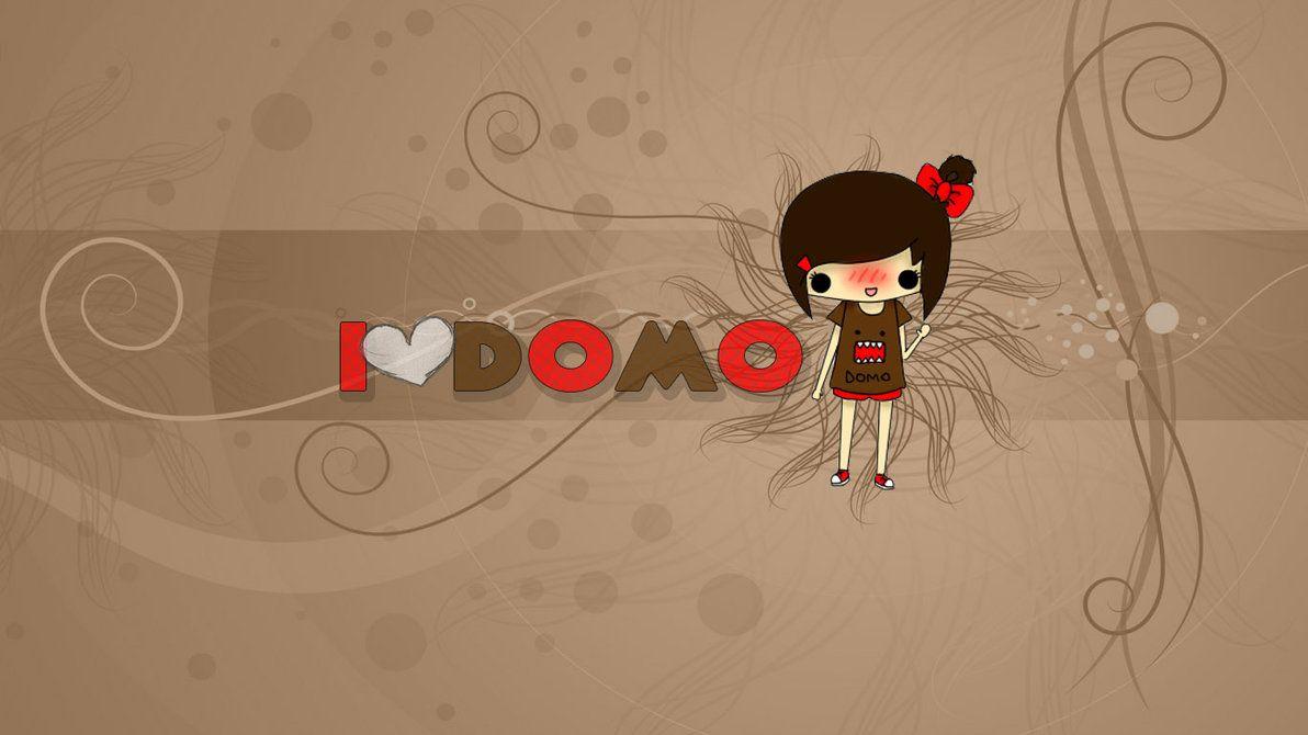 Wallpaper I LOVE DOMO