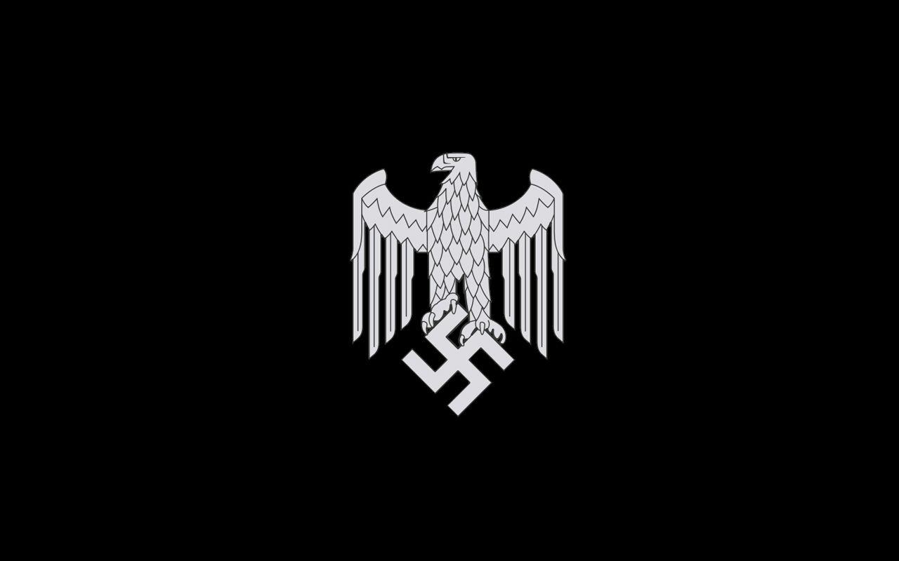 Nazi Logo Blank Wallpaper German Wallpaper