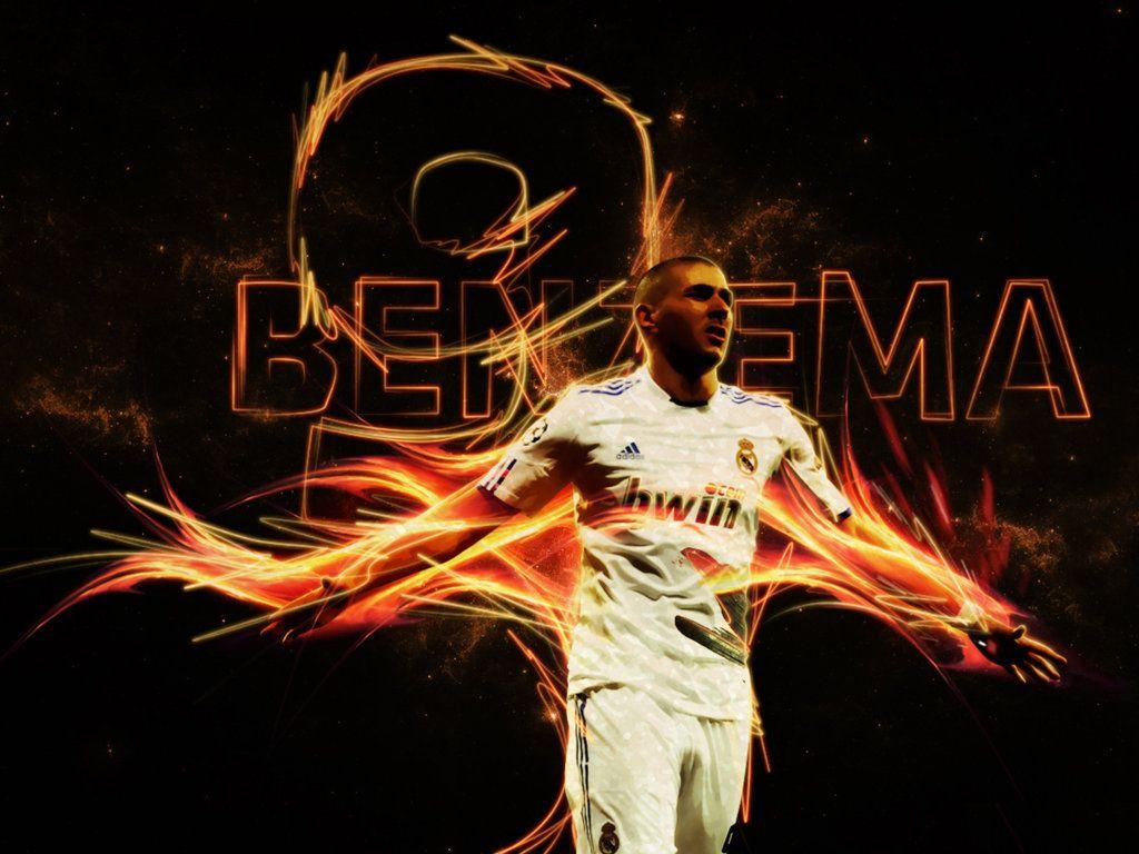 Karim Benzema Real Madrid back French striker iPhone 11 Wallpapers Free  Download