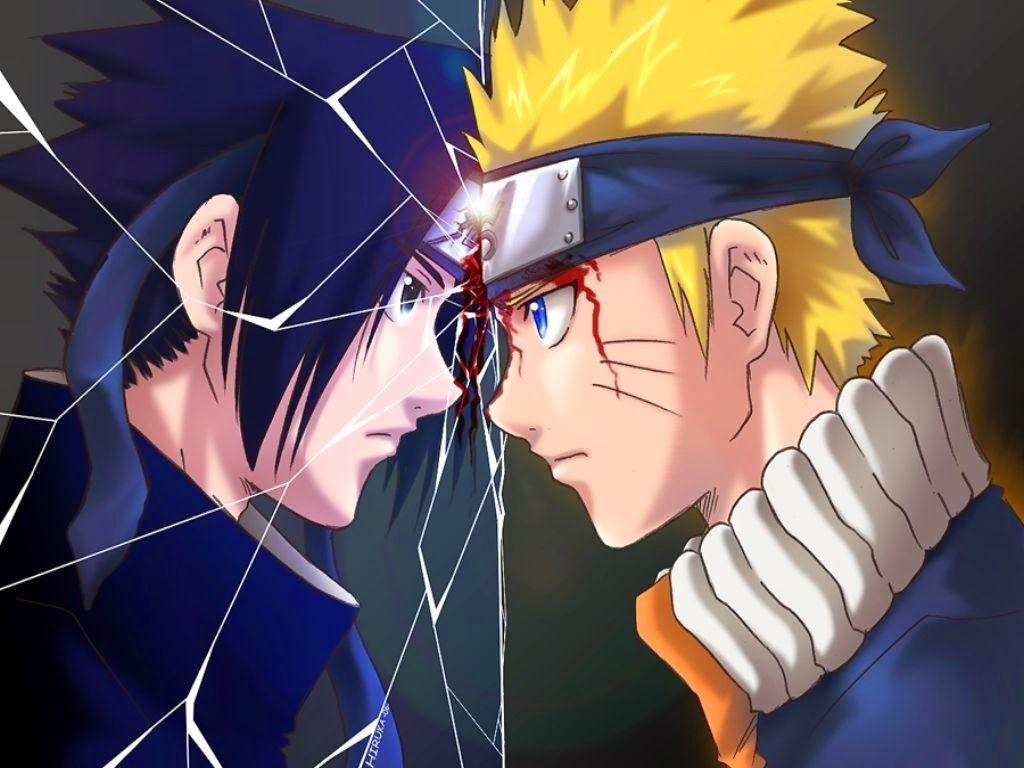WallpaperKu: Naruto vs Sasuke Wallpaper