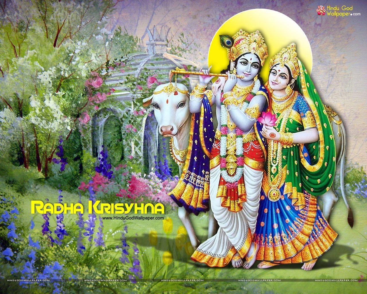 Free download Lord Radha Krishna HD wallpaper high