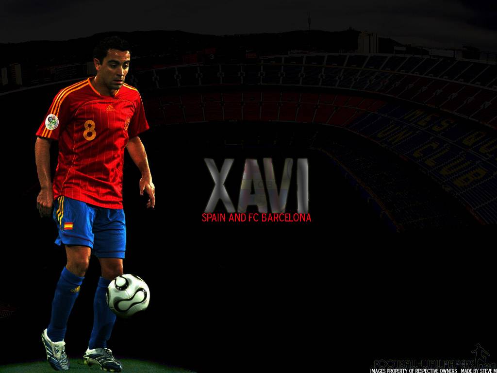 Photo - Xavi Hernandez Barcelona Wallpaper