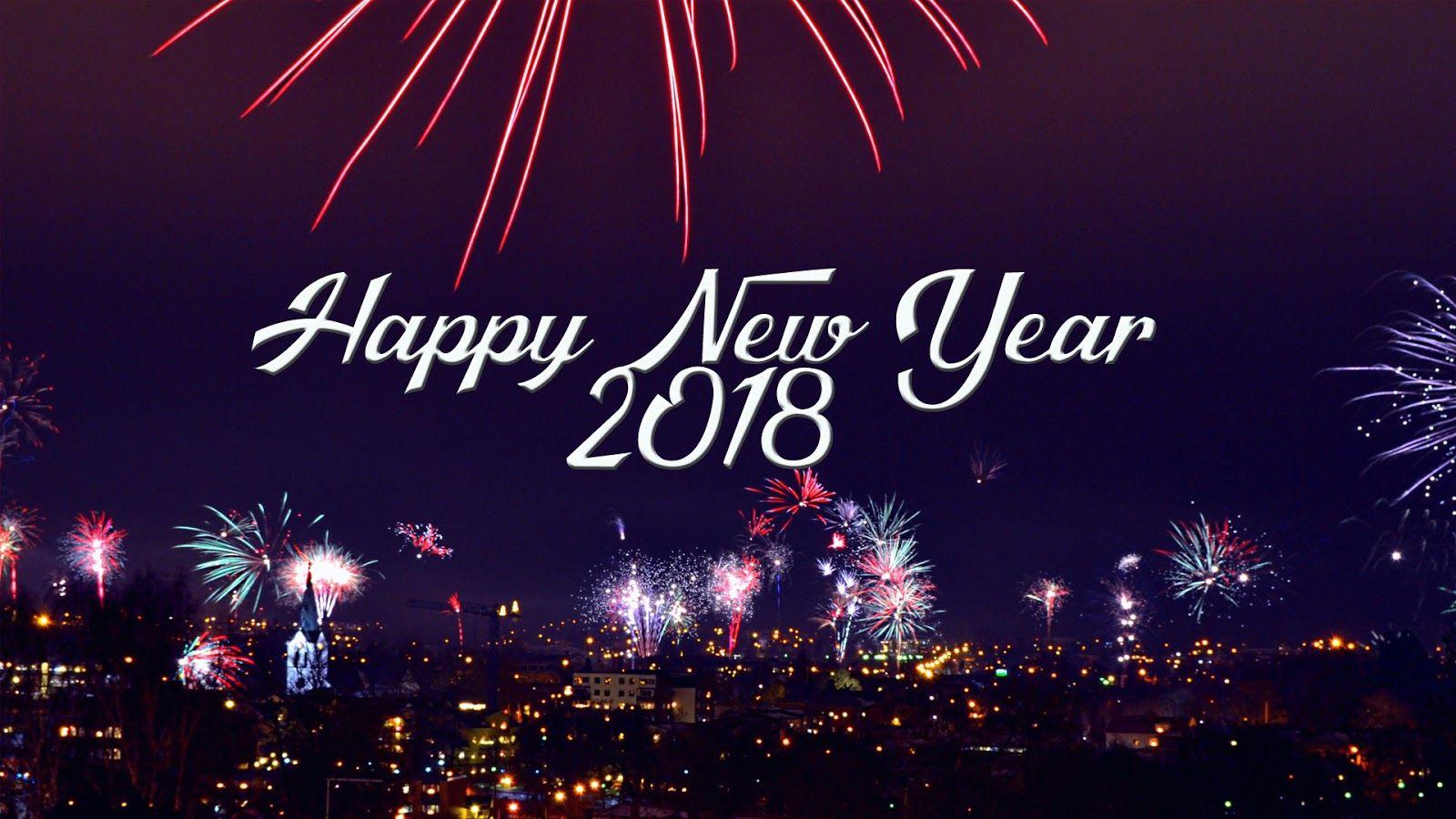 Happy New Year 2018 Wishes & Quotes HD & Wallpaper