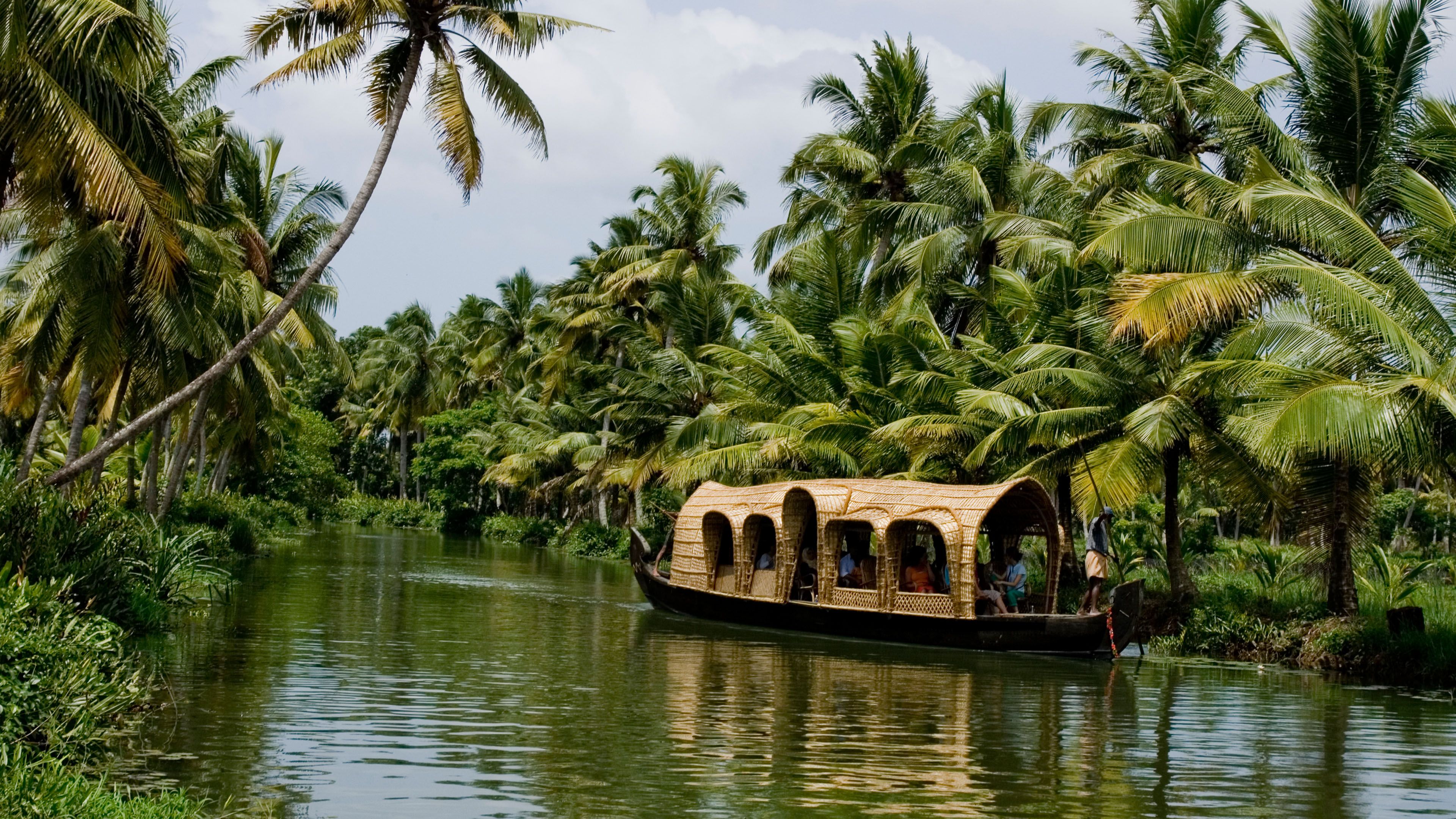 Best Nature Image HD in India with Kerala Backwaters. HD