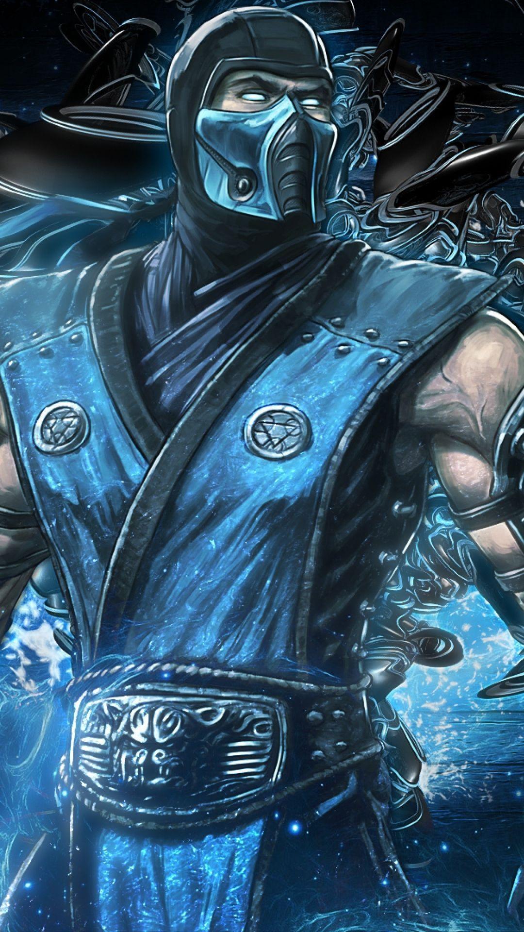 Wallpaper mortal kombat, sub zero, art, equipment