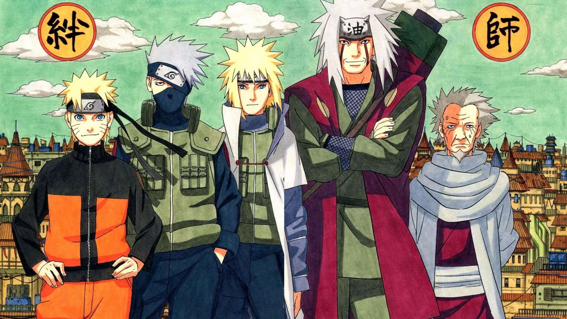 Naruto Shippuden Hokage Wallpaper HD 1080p. Naruto Kages