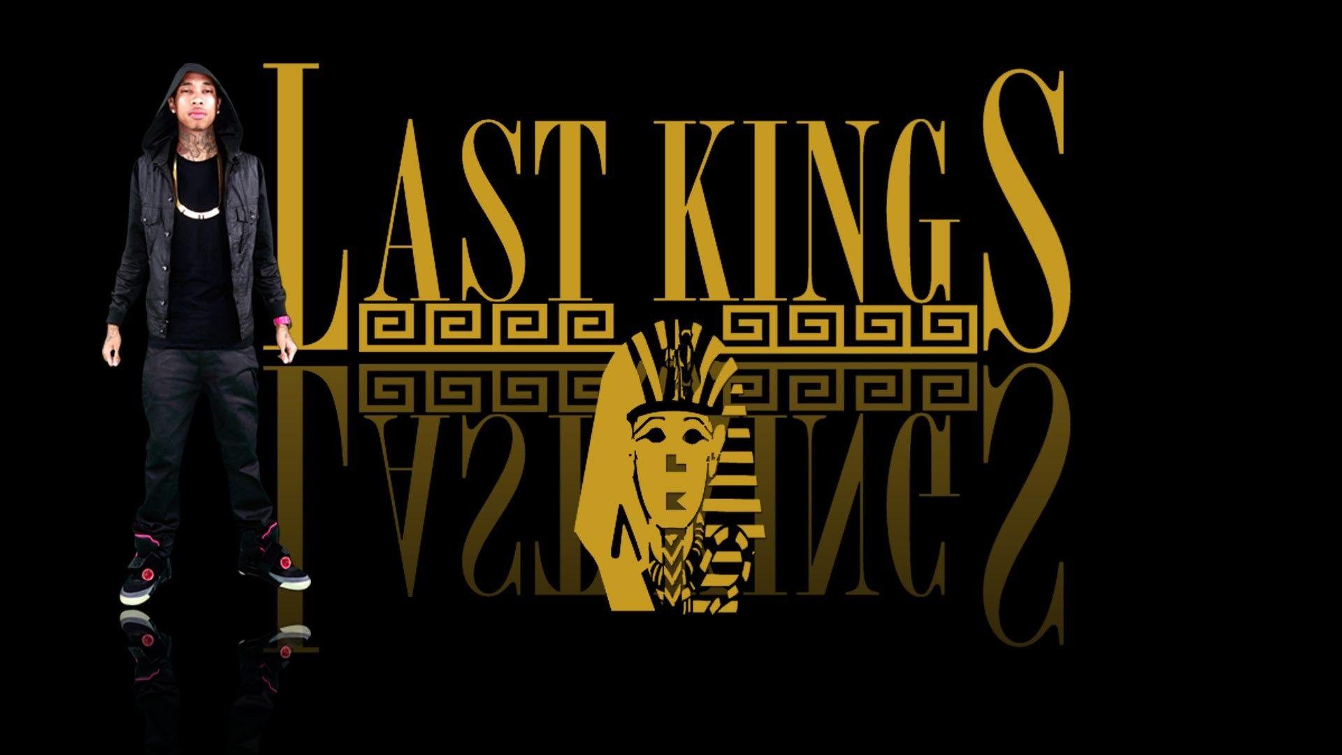 Last Kings Logo Gold Wallpaper