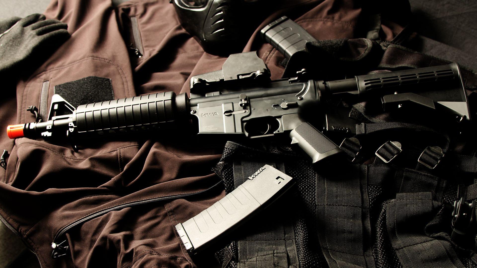 High Resolution Airsoft Gun Wallpaper