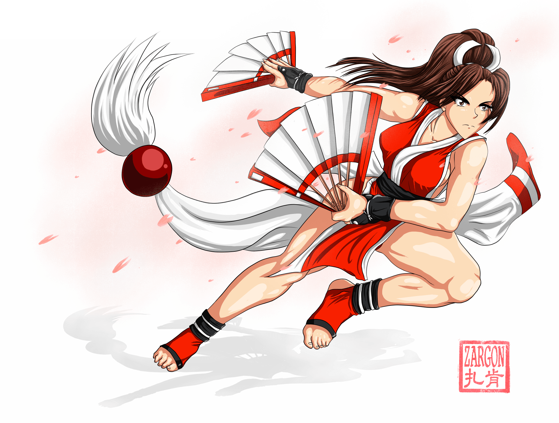 Mai shiranui feet