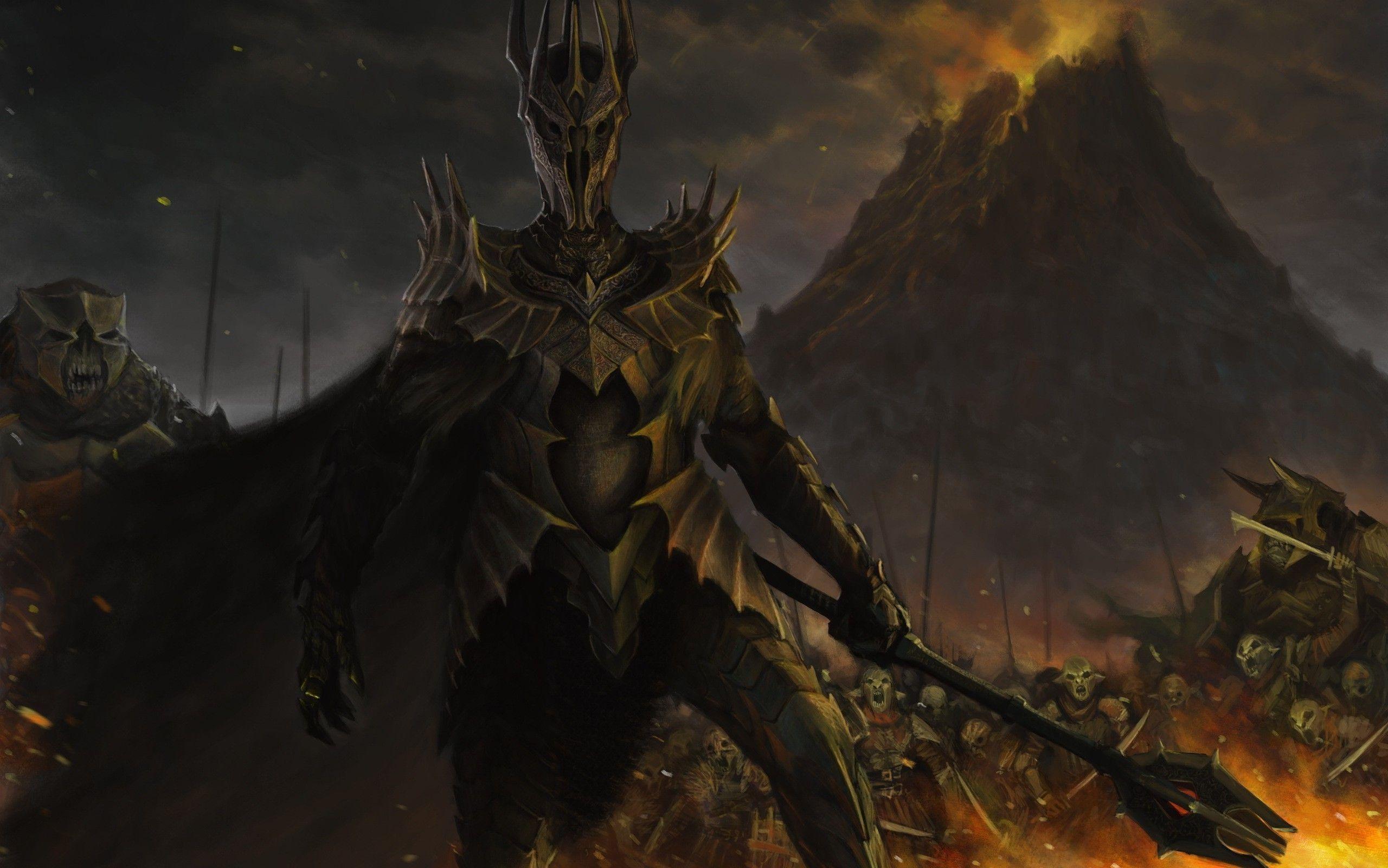 Wallpaper, 2560x1600 px, Sauron, The Lord of the Rings 2560x1600