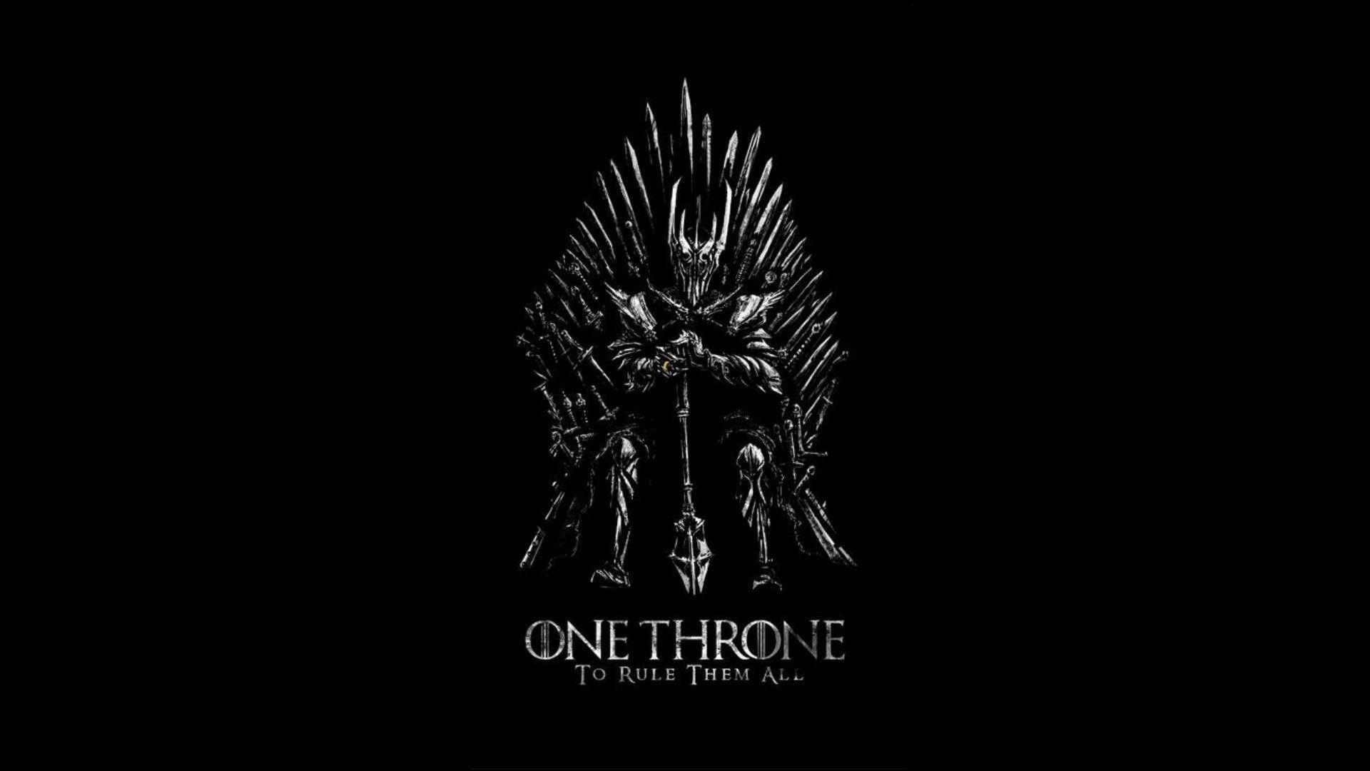 Sauron, The Lord of the Rings, Game of Thrones, Iron Throne