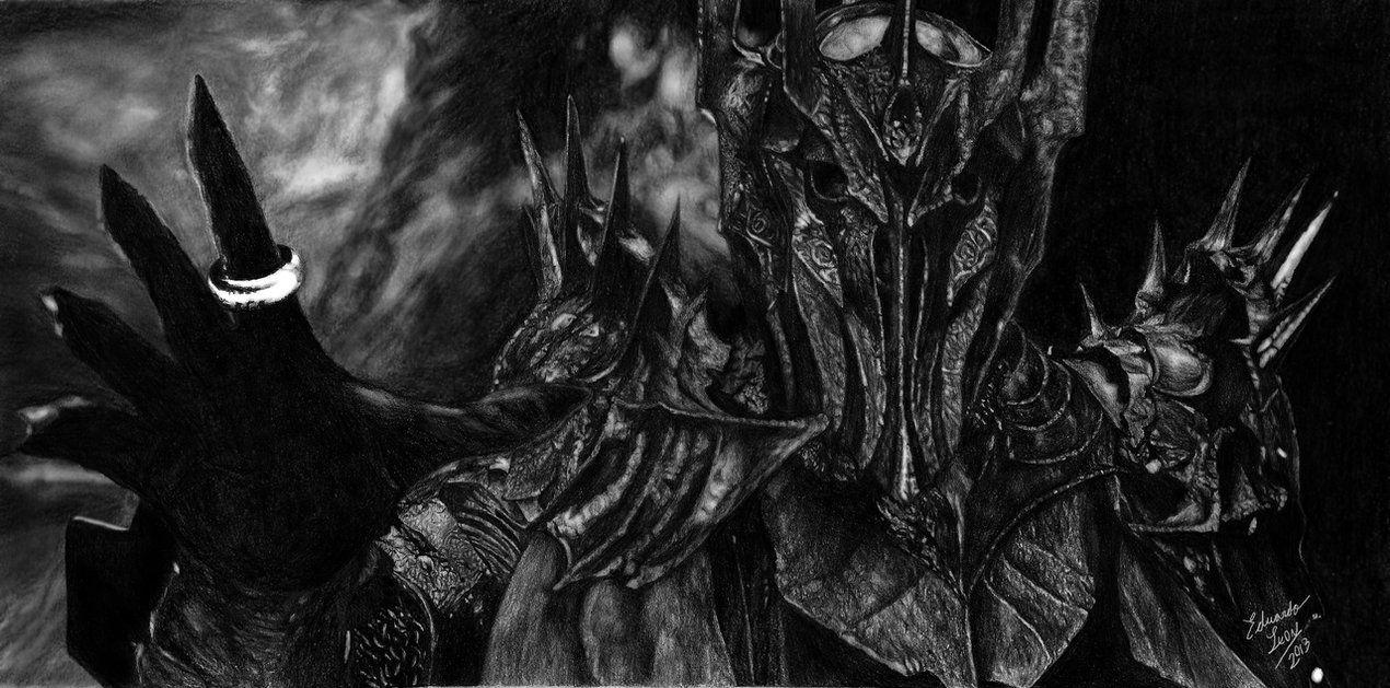 Wallpaper : Sauron, The Lord of the Rings, fantasy art 1000x1344 -  CyborgSamuraiV - 1980897 - HD Wallpapers - WallHere