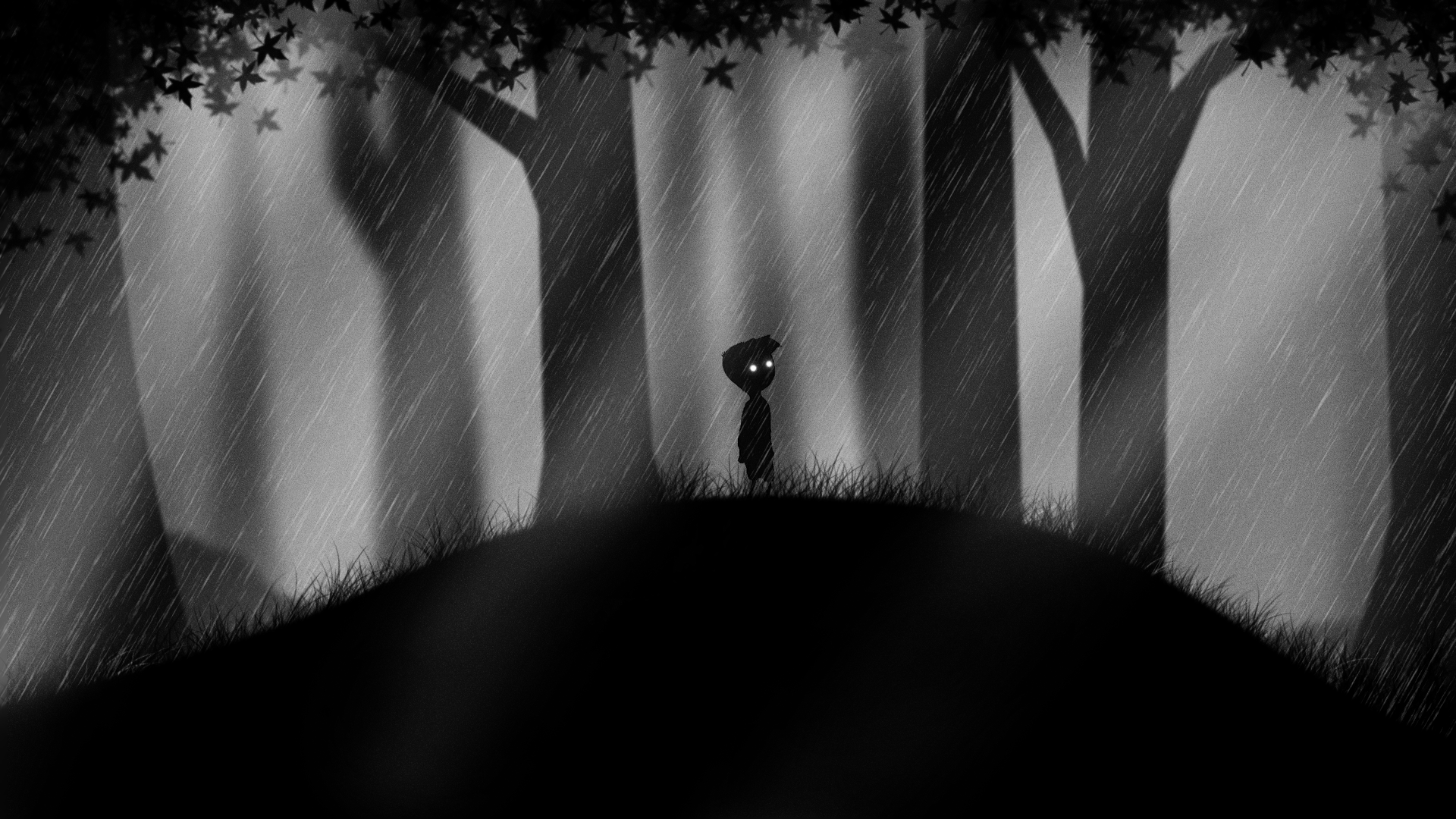 Limbo Wallpaper [Rainy Forest] [FanArt]