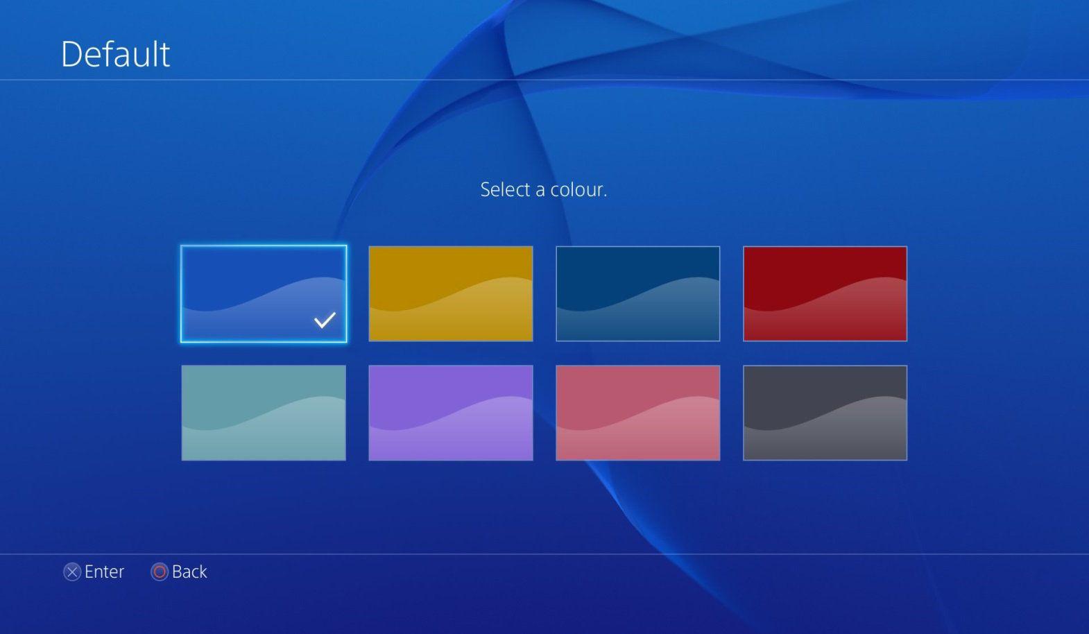 Custom Themes on PlayStation 4
