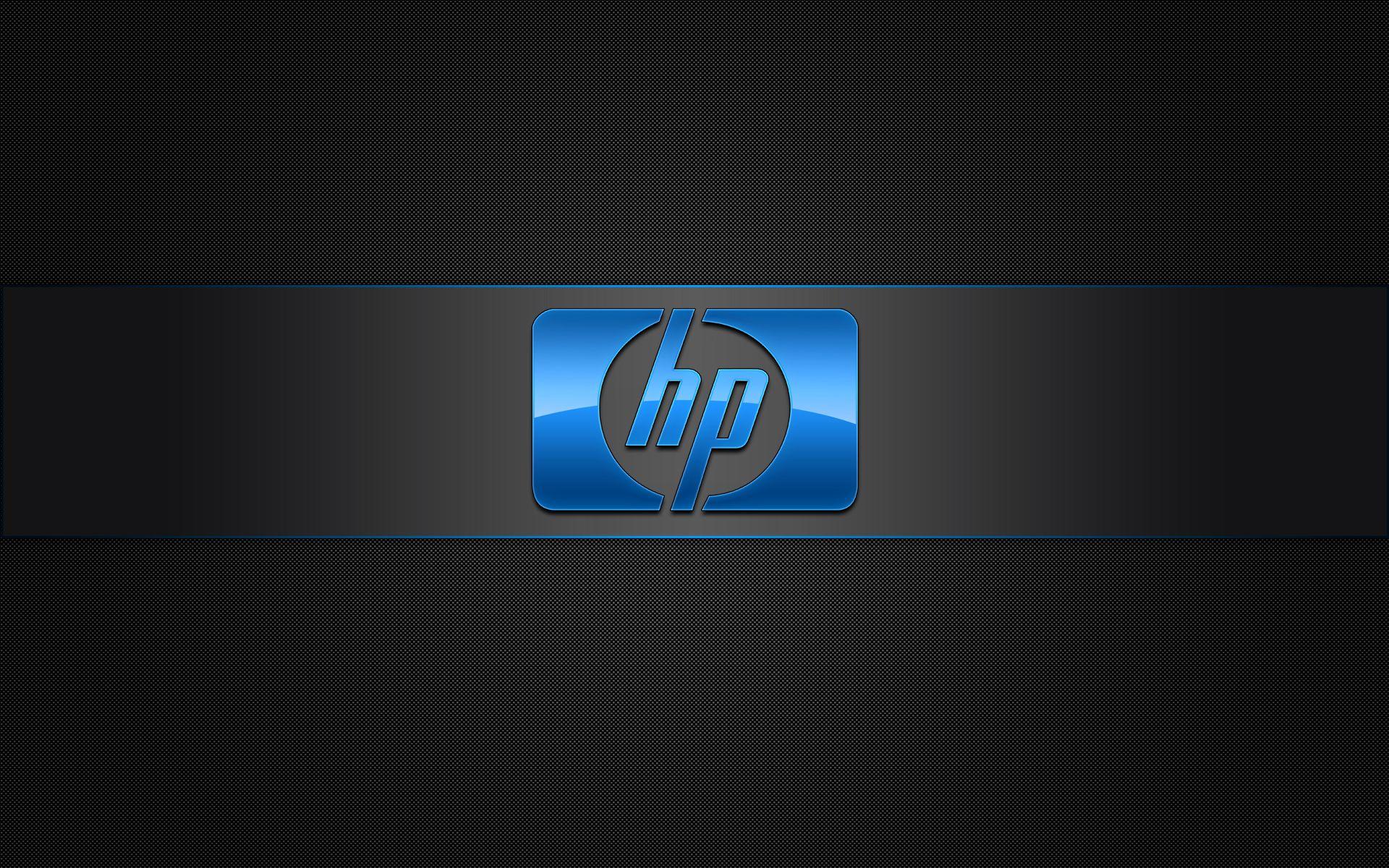Cool HP Logo Background HD Wallpaper