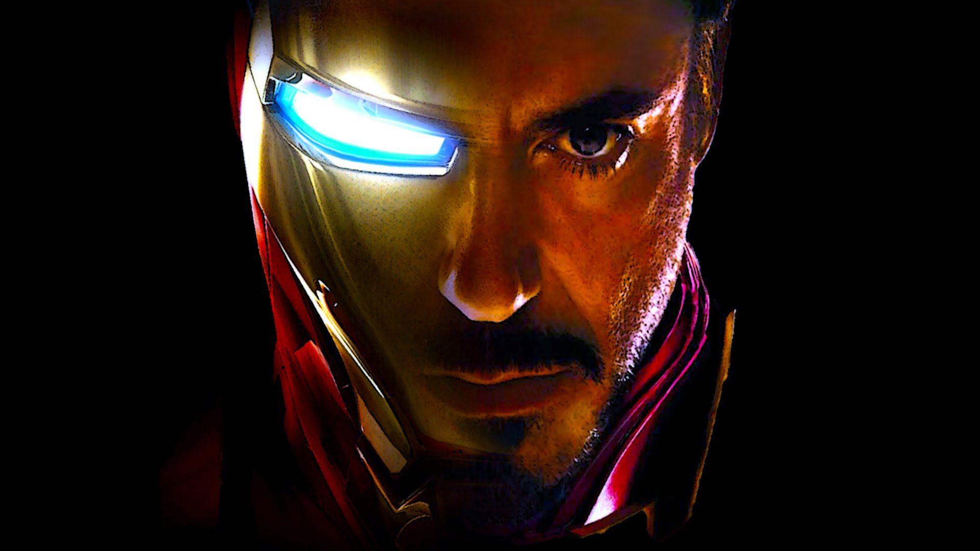 Desktop Wallpaper High Definition in 1080p with Iron Man Photo