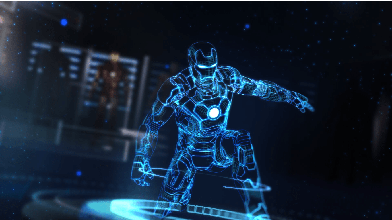 Iron Man 3D HD Wallpaper