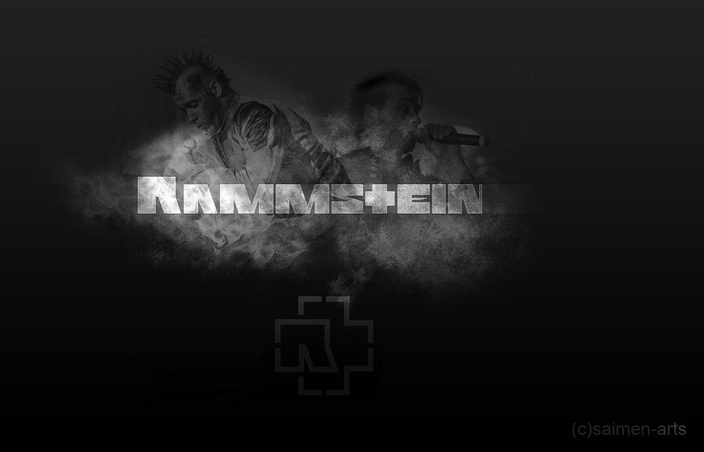 Resultado de imagen para rammstein logo wallpaper. postres