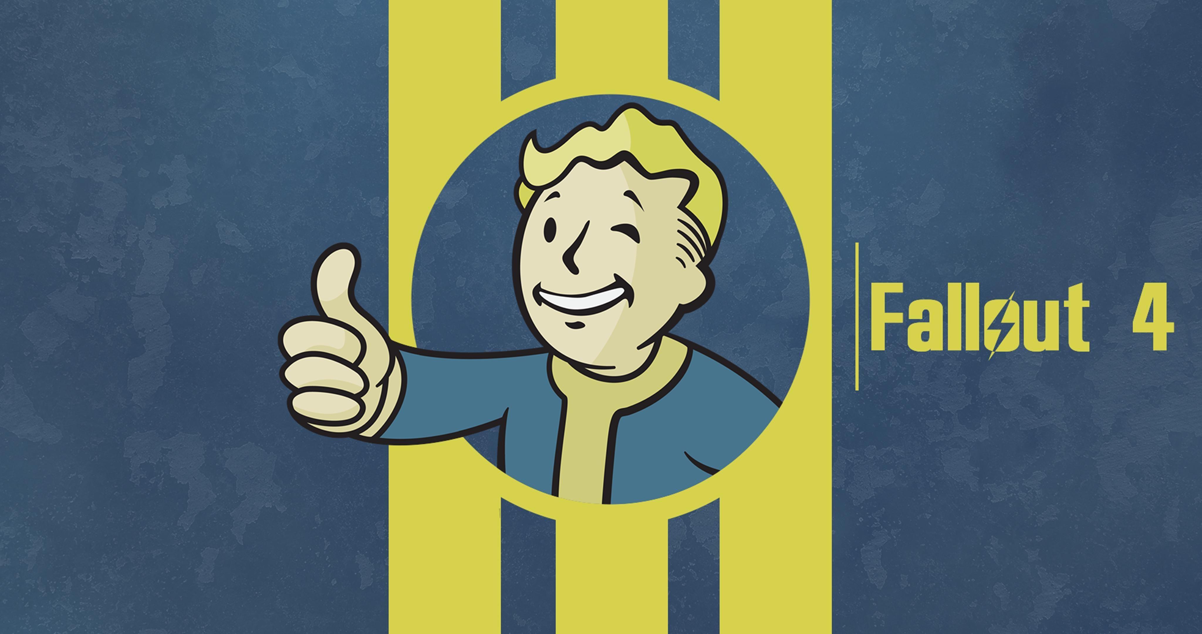 Fallout 4 Vault boy Wallpaper Canvas. Gaming