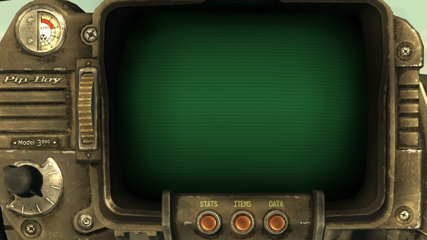 Fallout Pip Boy Background