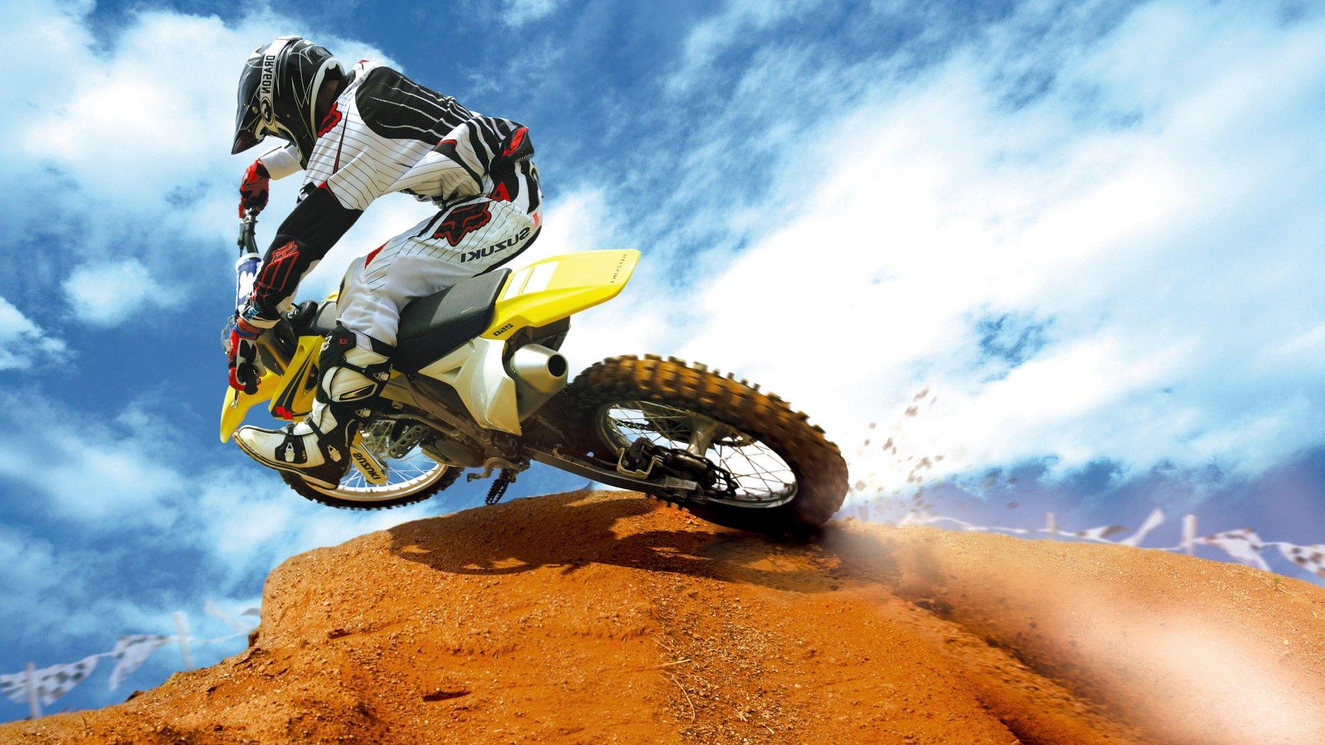 Bikes & Motorcycles Amazing Motocross Bike Stunt wallpaper Desktop