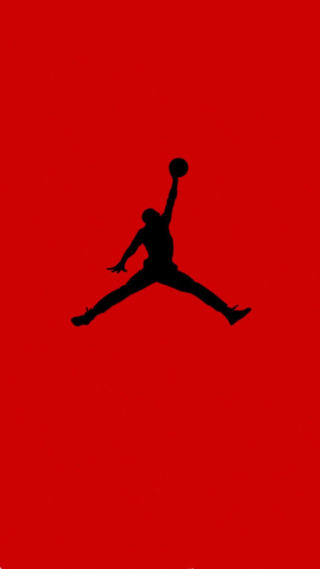 Air jordan logo iphone background. Background for iphone