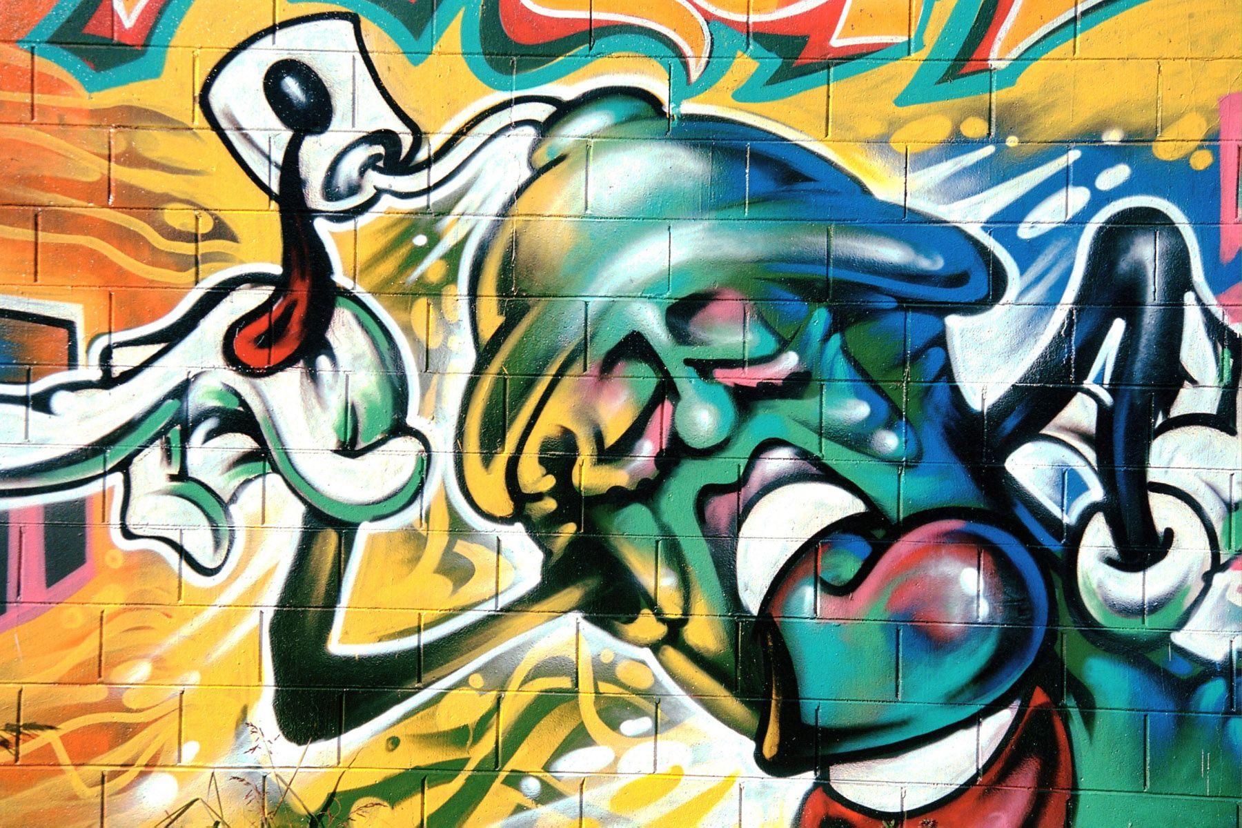 Grafitti Characters Monster A Z Graffiti Bomber Wallpaper High