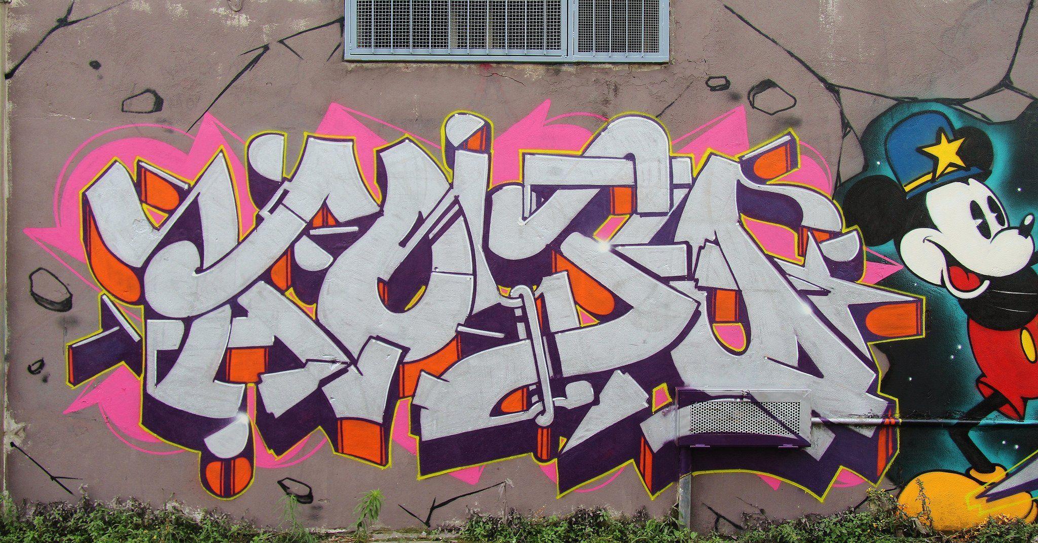 Graffiti Bomber Wallpaper Art Color Graffiti Paint Psychedelic Urban
