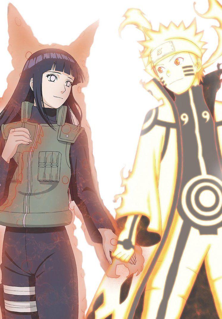 Kawaii Anime Wallpaper Probably Containing Anime Called - Naruhina Kid -  (306x500) Png Clipart Download