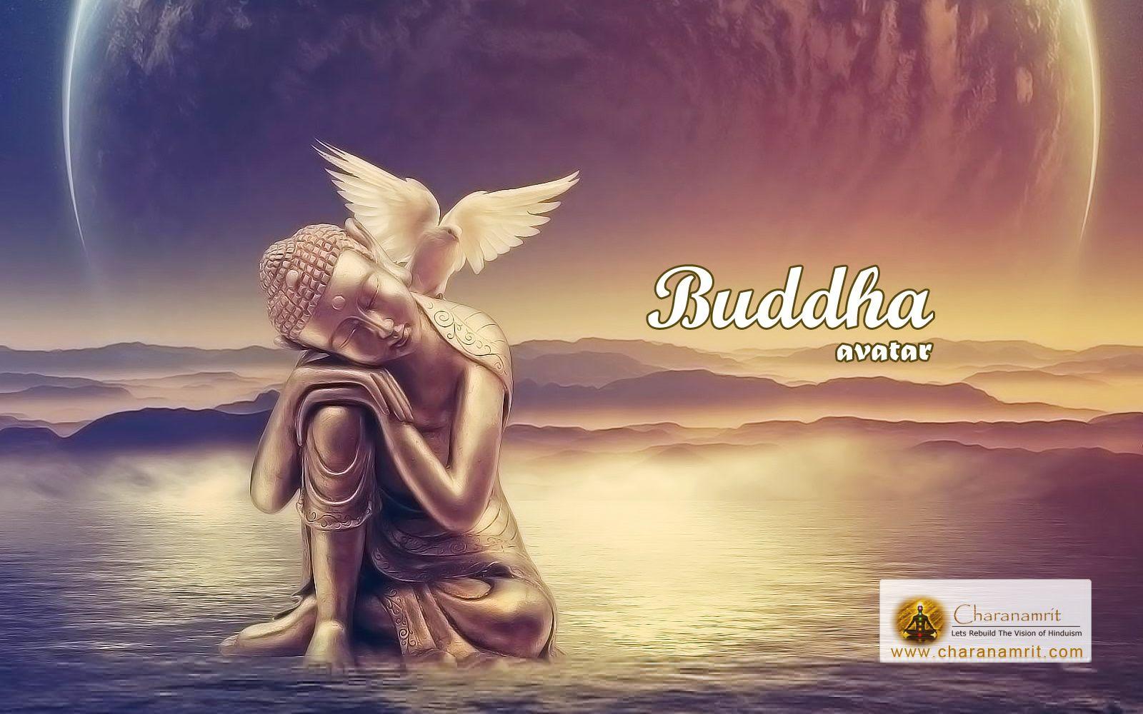 Bhagwan Sri Gautama Buddha beautiful HD Wallpaper for free download