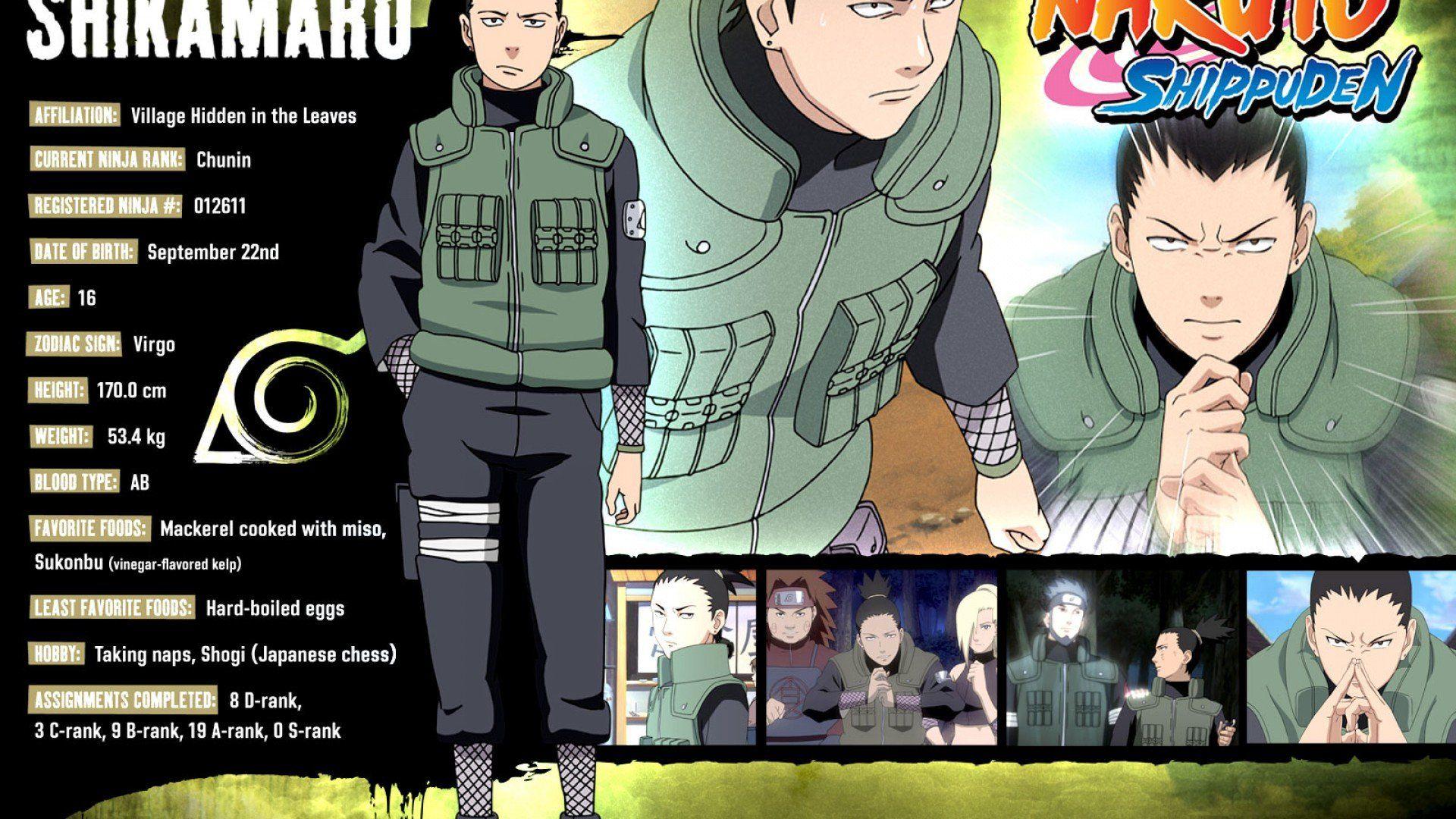 Naruto Shippuden Shikamaru
