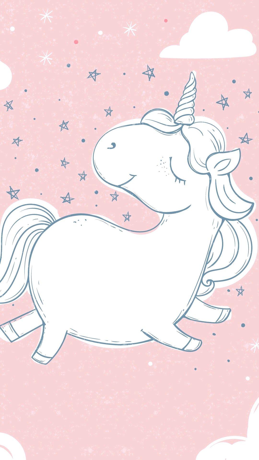 Cute unicorn wallpaper