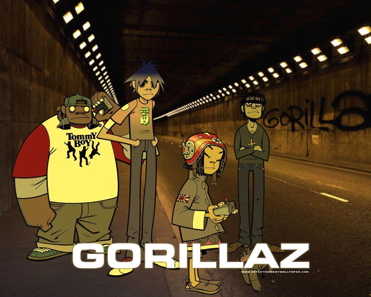 Gorillaz Wallpaper - (1280x1024). Desktop Download page