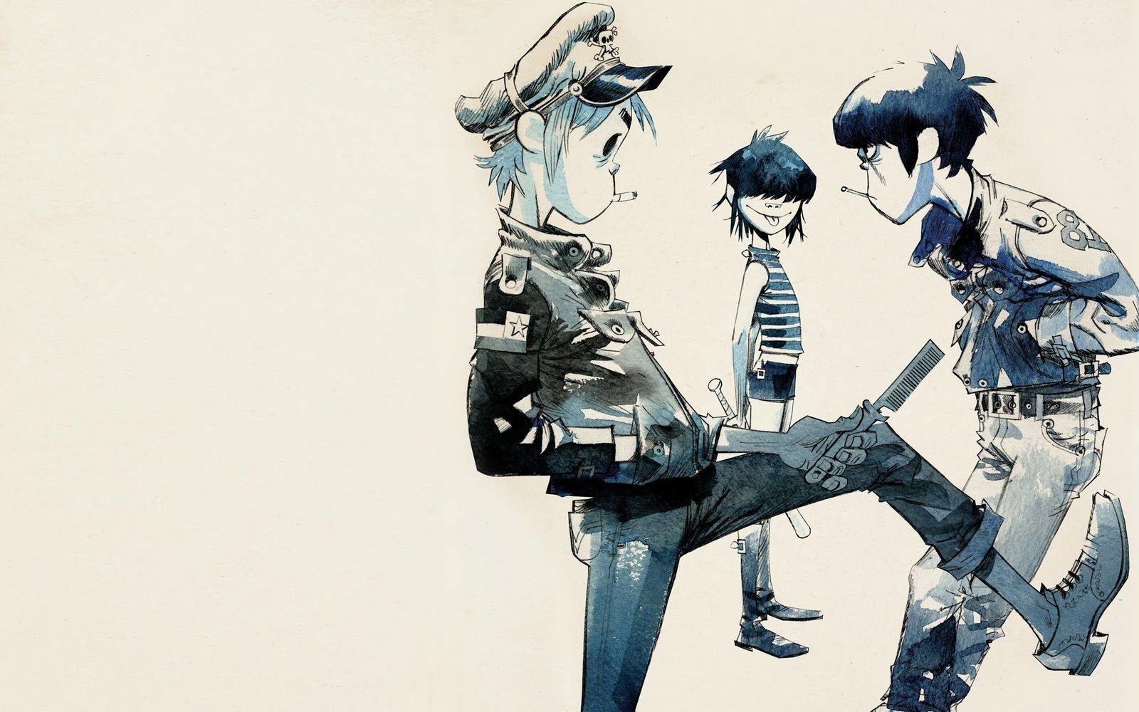 Gorillaz Wallpaper.com