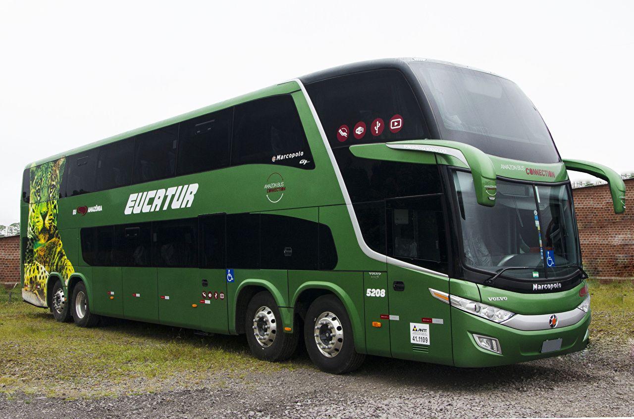Image Bus Volvo Green Cars