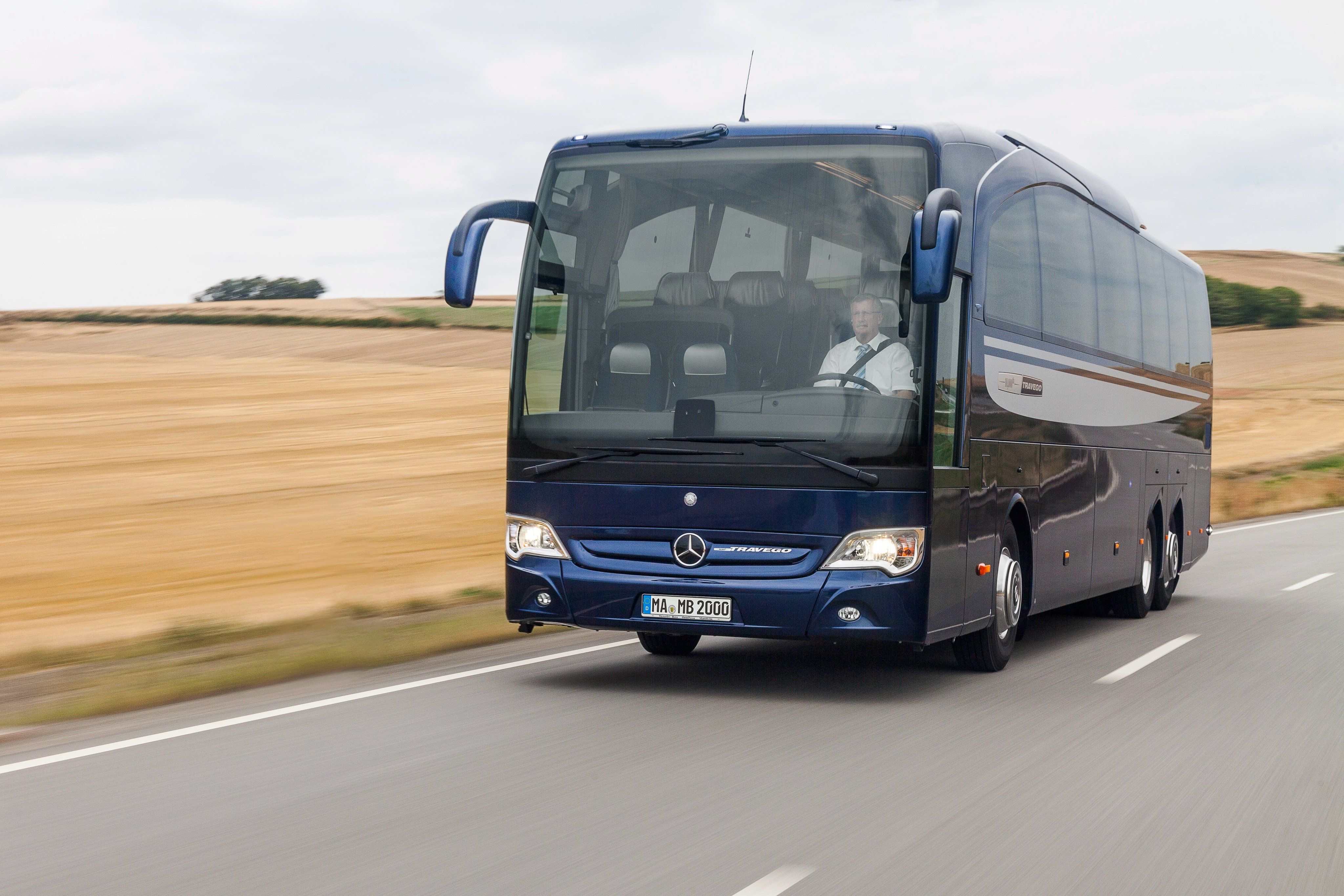 Mercedes Benz Travego M O580 bus semi tractor transport