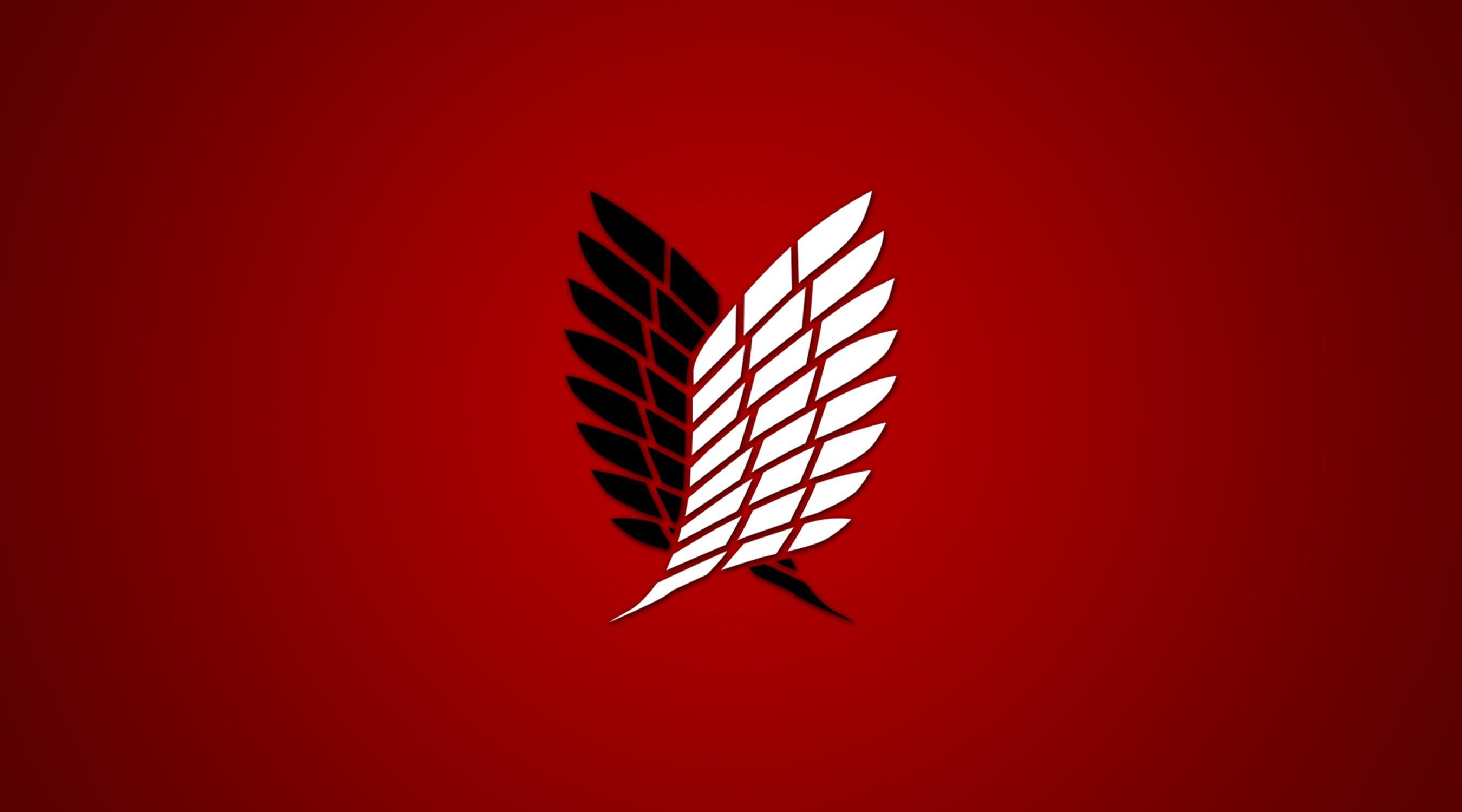 Attack On Titan Logo Wallpapers Wallpaper Cave
