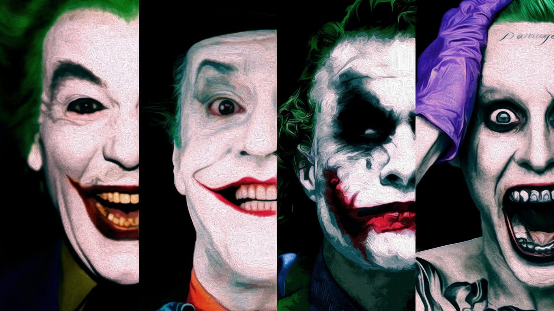 Wallpaper, face, Joker, laughing, DC Comics, New comics, Batman