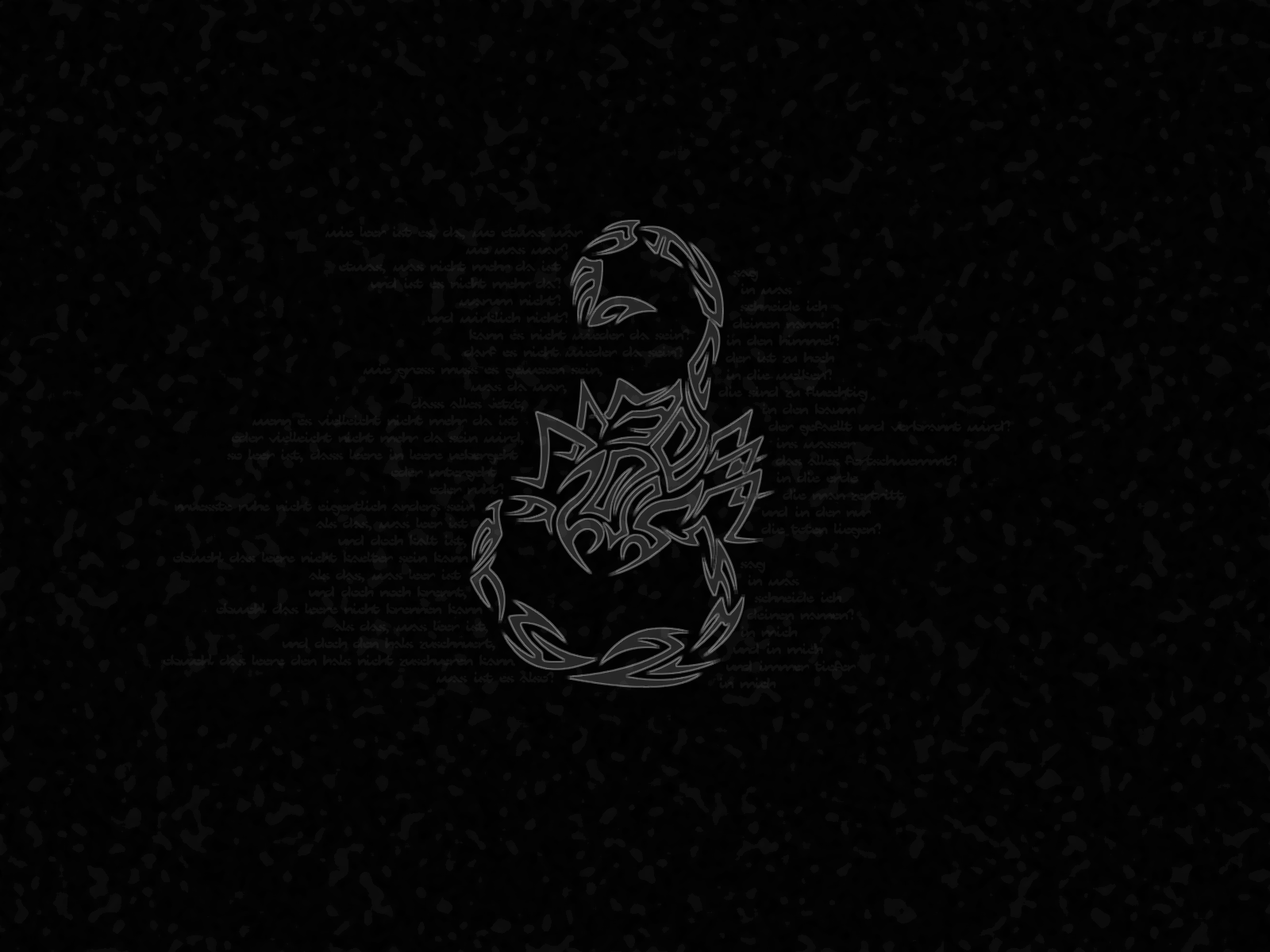 Scorpion HD Desktop Wallpaper