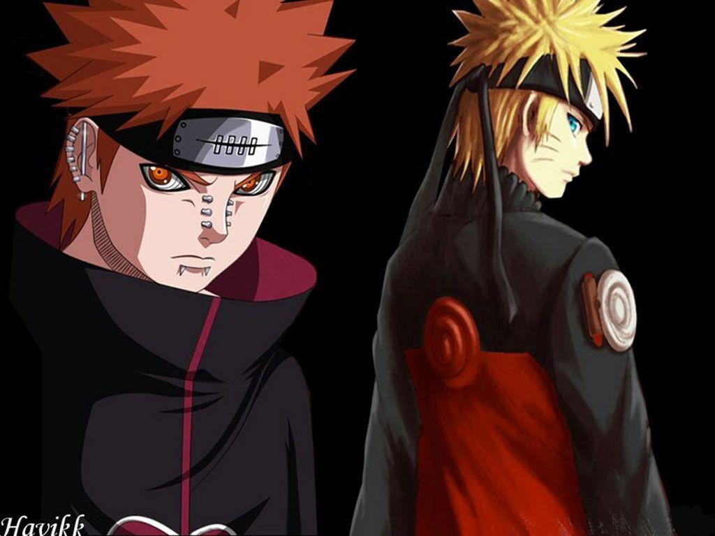 Free Wallpaper Download: Naruto vs Pain Wallpaper