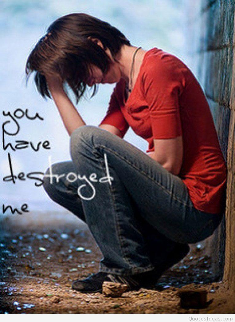 sad love quotes images for boys