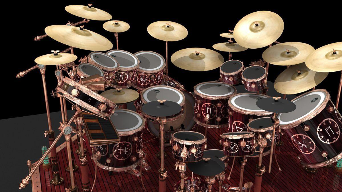 Image result for neil peart drum kits. Drums. Neil