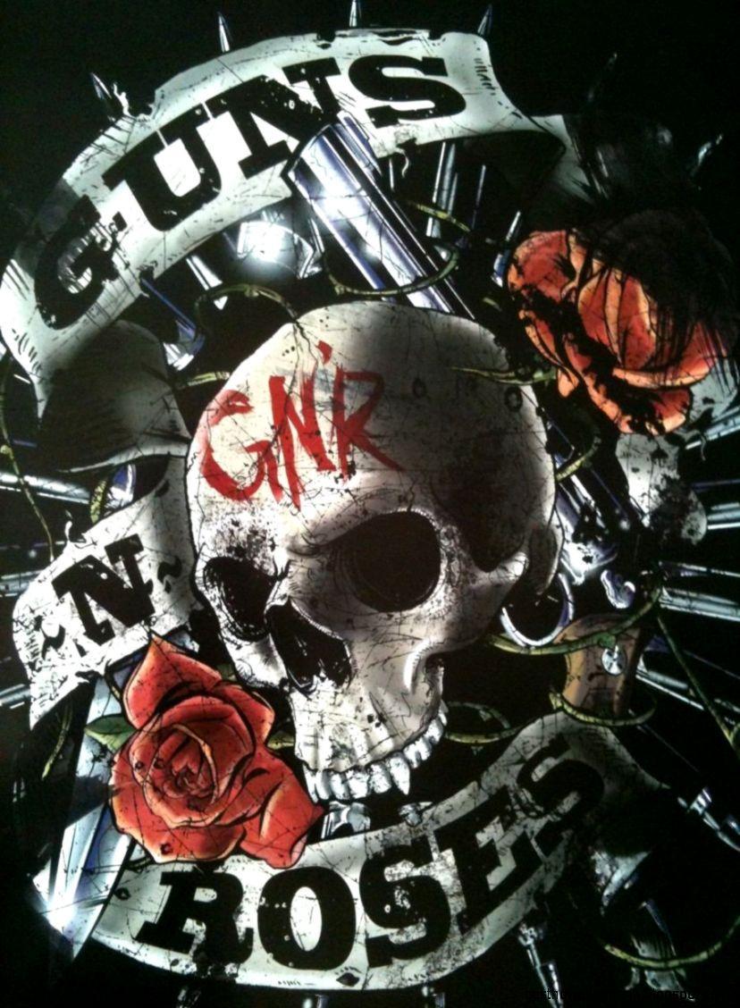 Guns N' Roses, red, green, white, black, yellow, grey HD phone wallpaper |  Pxfuel
