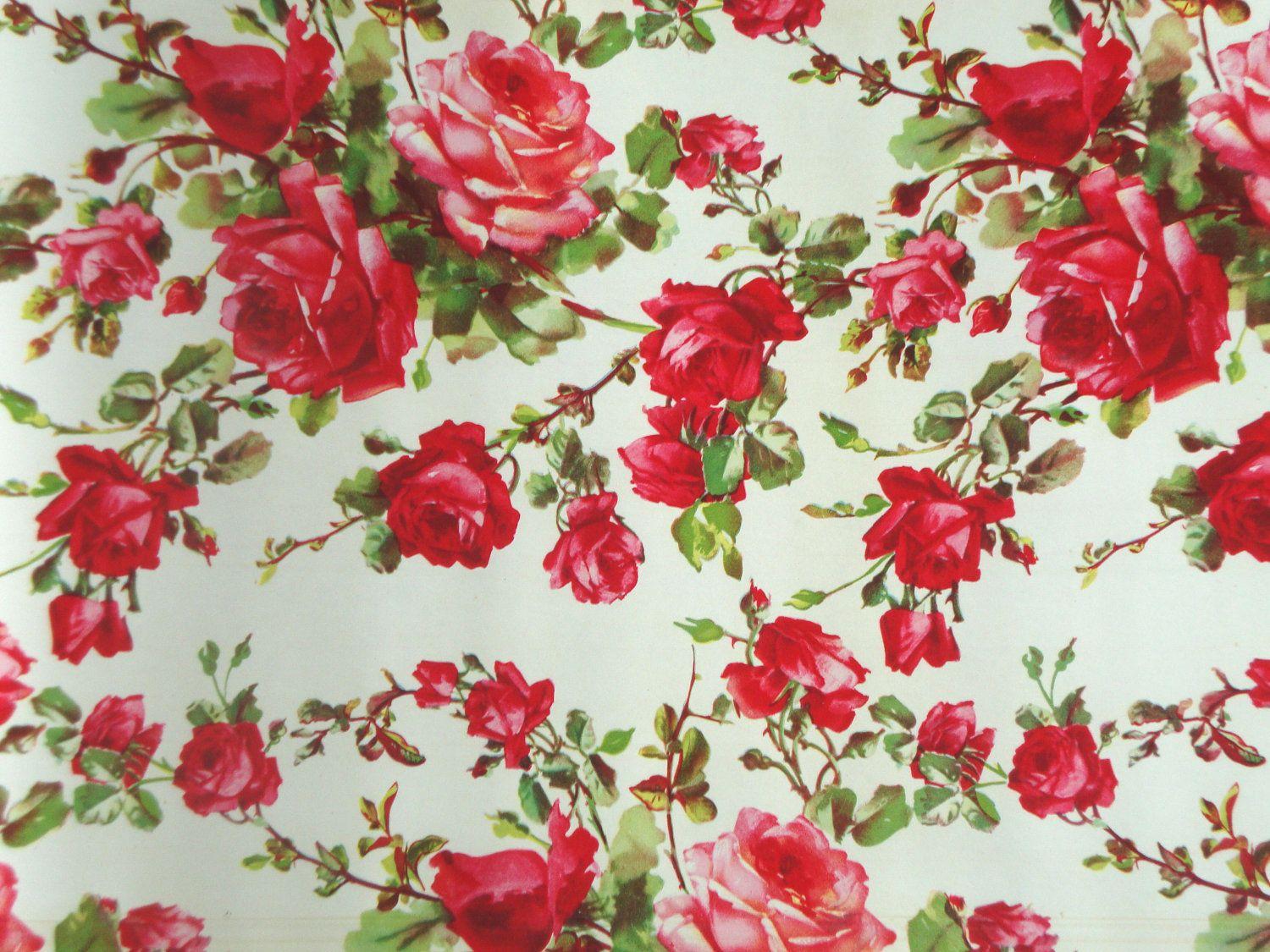 Free Vintage Flower Wallpaper Free
