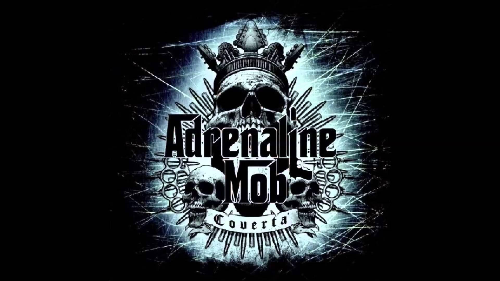 ADRENALINE MOB heavy metal rock dark skull poster g wallpaper