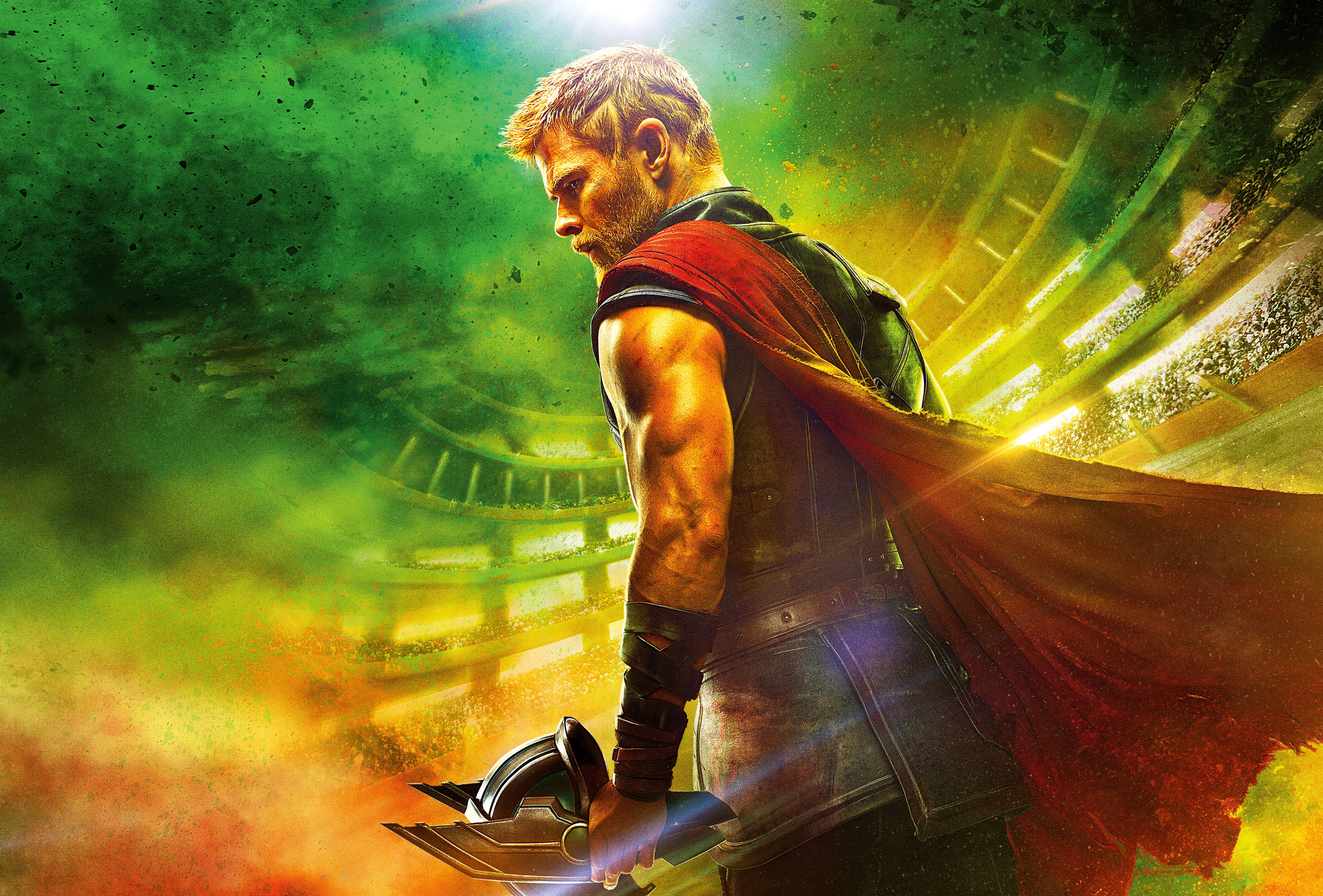 Wallpaper Thor Ragnarok, Chris Hemsworth, 5K, 2017, Movies